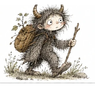 FB-005 · Crosshatched Wild Storybook